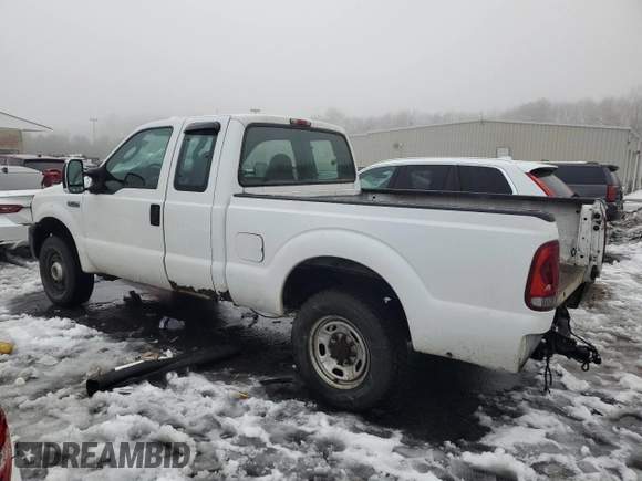 2005 Ford F-250 XL с VIN 1FTSX21505ED23758, выставлен на аукционе Copart как лот 43696815 с пробегом 244 445 миль миль и Списание • Salvage title. История ставок и продаж доступна на DreamBid. Изображение 2.