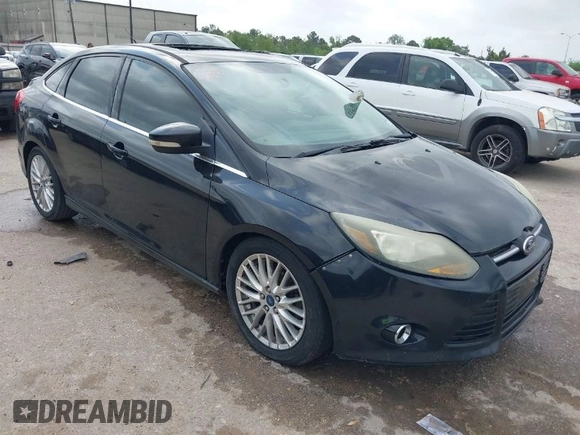 2013 Ford Focus Titanium with VIN 1FADP3J23DL152122, listed as a IAAI auction lot 41935180 with 175,065 mi miles and . Bid and sale history available at carsss.com. Image 1.