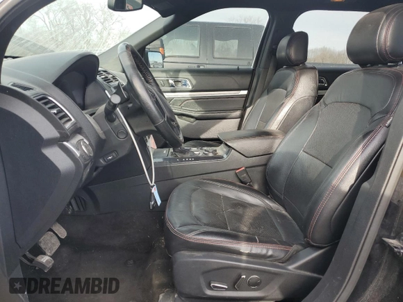 2017 Ford Explorer Sport z VIN 1FM5K8GTXHGA32855, wystawiony jako Copart lot #46430665 z przebiegiem 166 737 mil mil oraz Szkoda całkowita • Salvage title. Historia ofert i sprzedaży dostępna na DreamBid. Obrazek 7.