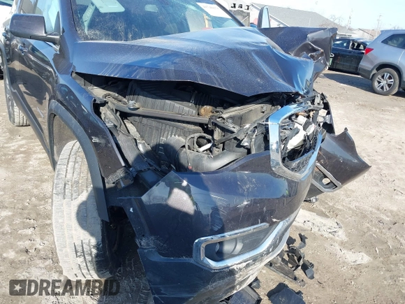 2018 GMC Acadia SLE with VIN 1GKKNLLSXJZ163815, listed as a IAAI auction lot 41749175 with 98,569 mi miles and . Bid and sale history available at DreamBid. Image 6.