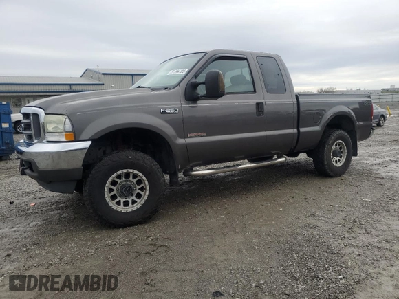 2004 Ford F-250 XL with VIN 1FTNX21PX4ED94480, listed as a Copart auction lot 51744705 with 181,134 mi miles and Salvage title. Bid and sale history available at DreamBid. Image 1.