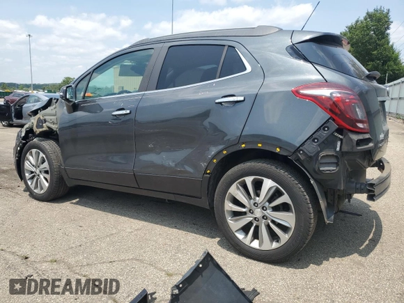 2017 Buick Encore Preferred z VIN KL4CJASBXHB058478, wystawiony jako Copart lot #60309155 z przebiegiem 74 011 mil mil oraz Szkoda całkowita • Salvage title. Historia ofert i sprzedaży dostępna na DreamBid. Obrazek 2.