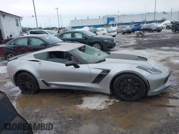 2016 Chevrolet Corvette Z06 2LZ with VIN 1G1YS2D65G5602874, listed as a IAAI auction lot 41577505 with 61,337 mi miles. Bid and sale history available at carsss.com. Image 13.