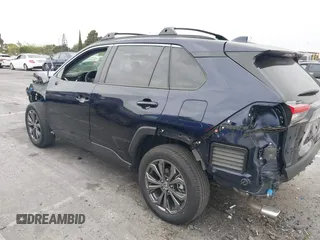 2024 Toyota RAV4 Hybrid XLE Premium with VIN JTMB6RFV5RD117173, listed as a IAAI auction lot 42013408 with 17,152 mi miles. Bid and sale history available at carsss.com. Image 14.