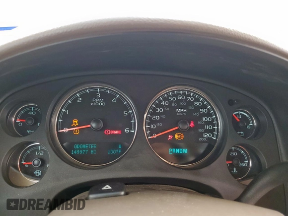 2013 Chevrolet Tahoe LT z VIN 1GNSCBE02DR364014, wystawiony jako Copart lot #57785315 z przebiegiem 149 977 mil mil oraz Szkoda całkowita • Salvage title. Historia ofert i sprzedaży dostępna na DreamBid. Obrazek 9.