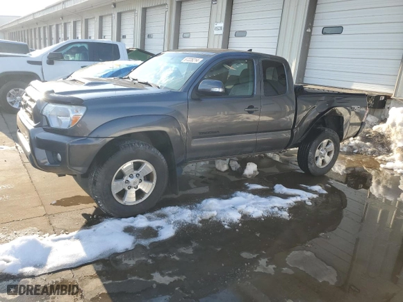 2014 Toyota Tacoma with VIN 5TFUU4EN0EX100373, listed as a Copart auction lot 87228214 with 138,024 mi miles and Salvage Title. Bid and sale history available at carsss.com. Image 1.
