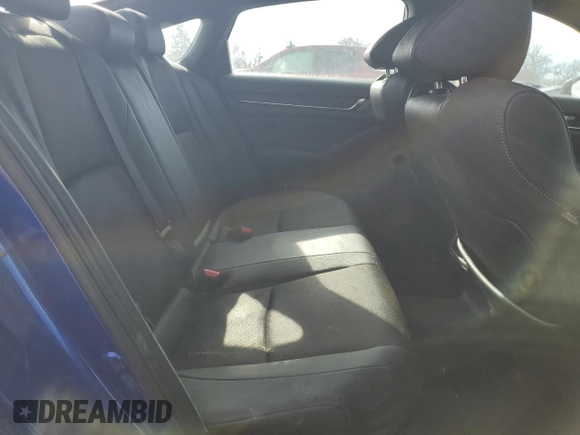 2019 Honda Accord Sedan Sport 1.5T with VIN 1HGCV1F31KA144144, listed as a Copart auction lot 42144335 with Not Provided miles and Salvage Title. Bid and sale history available at carsss.com. Image 10.