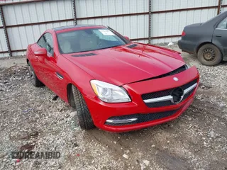 2013 Mercedes-Benz SLK-Class SLK 250 with VIN WDDPK4HAXDF064844, listed as a IAAI auction lot 41238237 with 61,180 mi miles. Bid and sale history available at carsss.com. Image 1.
