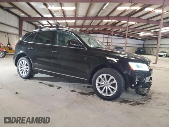 2015 Audi Q5 Premium Plus with VIN WA1LFAFP1FA137967, listed as a Copart auction lot 60978655 with 100,652 mi miles and Salvage title. Bid and sale history available at DreamBid. Image 4.