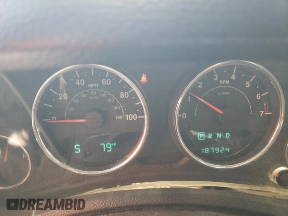 2013 Jeep Wrangler Sport with VIN 1C4AJWAG5DL694110, listed as a Copart auction lot 52200885 with 187,924 mi miles and Salvage Title. Bid and sale history available at carsss.com. Image 9.