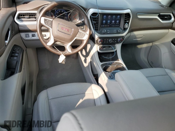 2023 GMC Acadia SLT with VIN 1GKKNMLSXPZ175185, listed as a Copart auction lot 57049015 with 36,777 mi miles and Salvage title. Bid and sale history available at DreamBid. Image 8.
