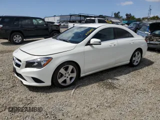 2015 Mercedes-Benz CLA 250 with VIN WDDSJ4EB3FN281980, listed as a Copart auction lot 51872655 with 42,518 mi miles and Salvage Title. Bid and sale history available at DreamBid. Image 1.