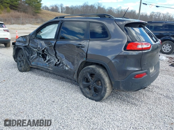 2018 Jeep Cherokee Latitude with VIN 1C4PJMCX1JD593518, listed as a IAAI auction lot 41623764 with 109,976 mi miles and . Bid and sale history available at DreamBid. Image 3.