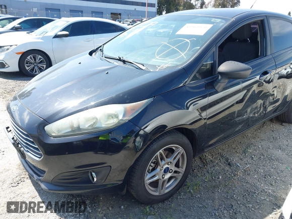 2018 Ford Fiesta SE with VIN 3FADP4BJ7JM115872, listed as a IAAI auction lot 41969970 with 156,537 mi miles. Bid and sale history available at carsss.com. Image 2.