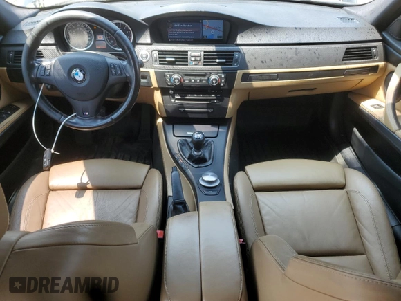 2008 BMW 3 Series M3 with VIN WBSVA93568E215887, listed as a Copart auction lot 59810545 with 166,843 mi miles and Salvage title. Bid and sale history available at DreamBid. Image 8.
