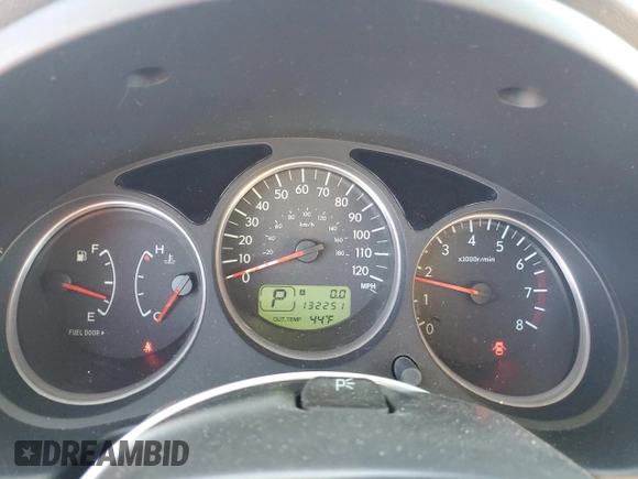 2007 Subaru Forester X with VIN JF1SG63627H712826, listed as a Copart auction lot 53393595 with 132,251 mi miles and Salvage Title. Bid and sale history available at carsss.com. Image 9.