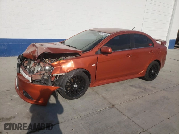 2011 Mitsubishi Lancer Ralliart with VIN JA32V6FV2BU041238, listed as a Copart auction lot 62651394 with 142,469 mi miles and Salvage Title. Bid and sale history available at DreamBid. Image 1.