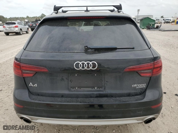 2019 Audi A4 allroad Premium Plus with VIN WA18NAF44KA107547, listed as a Copart auction lot 46144354 with 52,832 mi miles. Bid and sale history available at carsss.com. Image 6.