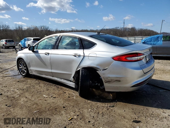 2017 Ford Fusion SE with VIN 3FA6P0HD5HR186567, listed as a Copart auction lot 50250495 with 61,053 mi miles and Salvage title. Bid and sale history available at DreamBid. Image 2.