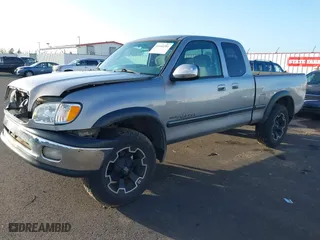 2002 Toyota Tundra SR5 with VIN 5TBBT44192S223625, listed as a IAAI auction lot 41666781 with 434,451 mi miles. Bid and sale history available at carsss.com. Image 19.
