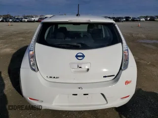 2017 Nissan LEAF S with VIN 1N4BZ0CP4HC309624, listed as a Copart auction lot 87456294 with 46,668 mi miles and Clean Title. Bid and sale history available at carsss.com. Image 6.