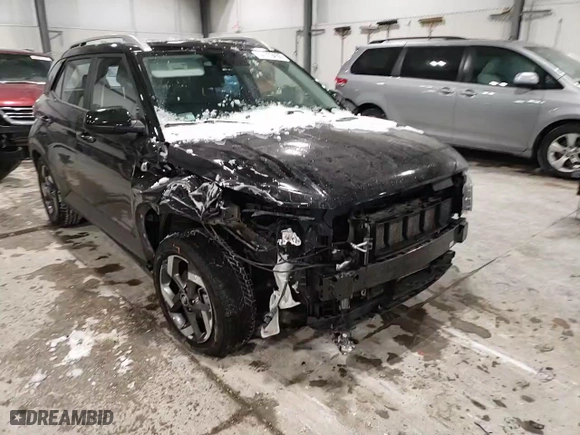 2021 Hyundai Venue SEL with VIN KMHRC8A32MU105879, listed as a Copart auction lot 44319455 with 37,369 mi miles and Salvage Title. Bid and sale history available at carsss.com. Image 12.