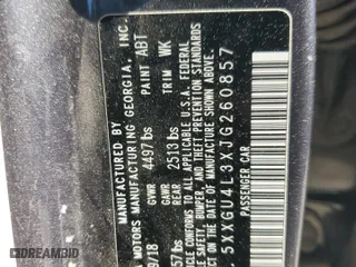 2018 Kia Optima EX with VIN 5XXGU4L3XJG260857, listed as a Copart auction lot 49215305 with 173,560 mi miles and Salvage Title. Bid and sale history available at carsss.com. Image 12.