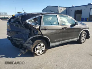 2014 Honda CR-V LX with VIN 5J6RM4H34EL034007, listed as a Copart auction lot 45872325 with 187,444 mi miles and Salvage Title. Bid and sale history available at DreamBid. Image 3.