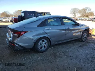 2024 Hyundai Elantra SE with VIN KMHLL4DG6RU771499, listed as a Copart auction lot 88942085 with 4,538 mi miles and Clean Title. Bid and sale history available at DreamBid. Image 3.