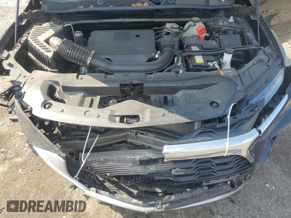 2023 Chevrolet Blazer LT with VIN 3GNKBJR47PS157100, listed as a Copart auction lot 52670025 with 9,637 mi miles and Salvage title. Bid and sale history available at DreamBid. Image 14.