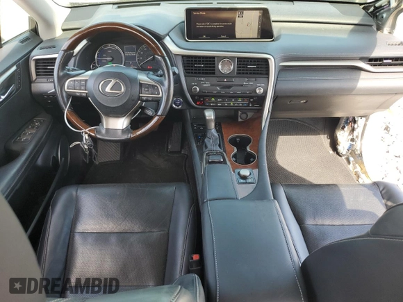 2018 Lexus RX 450hL Premium with VIN JTJDGKCAXJ2004427, listed as a Copart auction lot 55213625 with 94,557 mi miles and Salvage title. Bid and sale history available at DreamBid. Image 8.
