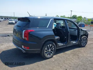2022 Hyundai Palisade SEL with VIN KM8R24HE8NU439161, listed as a IAAI auction lot 42401797 with 86,436 mi miles and . Bid and sale history available at DreamBid. Image 4.