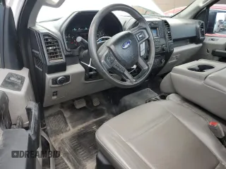 2018 Ford F-150 XL with VIN 1FTMF1C5XJKD81584, listed as a Copart auction lot 48009665 with 96,612 mi miles and Salvage title. Bid and sale history available at DreamBid. Image 8.