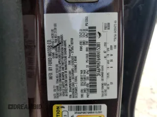 2017 Ford Fusion SE with VIN 3FA6P0H76HR415381, listed as a Copart auction lot 62000325 with 173,319 mi miles and Salvage title. Bid and sale history available at DreamBid. Image 12.