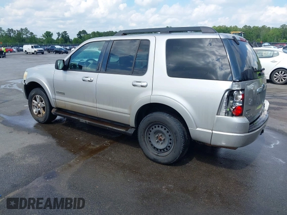 2007 Ford Explorer XLT with VIN 1FMEU63E87UB50845, listed as a IAAI auction lot 42213740 with 175,568 mi miles and . Bid and sale history available at DreamBid. Image 3.