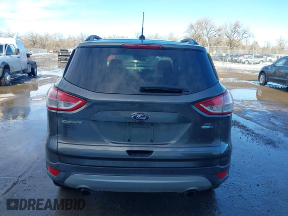 2015 Ford Escape SE with VIN 1FMCU9G98FUA70885, listed as a IAAI auction lot 41608240 with 54,802 mi miles. Bid and sale history available at carsss.com. Image 16.