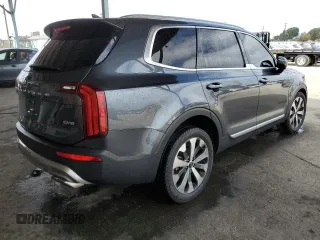 2020 Kia Telluride S with VIN 5XYP64HC7LG006959, listed as a Copart auction lot 55850595 with 74,974 mi miles and Salvage title. Bid and sale history available at DreamBid. Image 3.