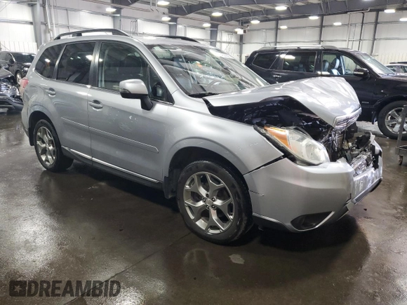 2016 Subaru Forester Touring with VIN JF2SJAXC9GH456605, listed as a Copart auction lot 54523995 with 115,738 mi miles and Salvage title. Bid and sale history available at DreamBid. Image 4.
