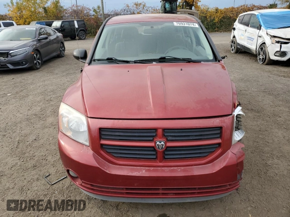 2007 Dodge Caliber SXT z VIN 1B3HB48B07D580803, wystawiony jako Copart lot #76931074 z przebiegiem 146 833 mil mil oraz Szkoda całkowita • Salvage title. Historia ofert i sprzedaży dostępna na DreamBid. Obrazek 5.
