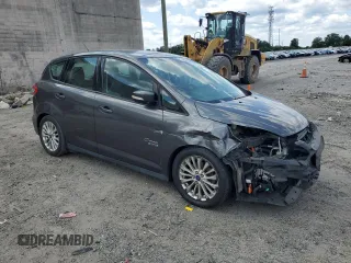 2017 Ford C-Max Energi SE with VIN 1FADP5EU6HL107754, listed as a Copart auction lot 68112384 with 167,909 mi miles and Salvage Title. Bid and sale history available at carsss.com. Image 4.