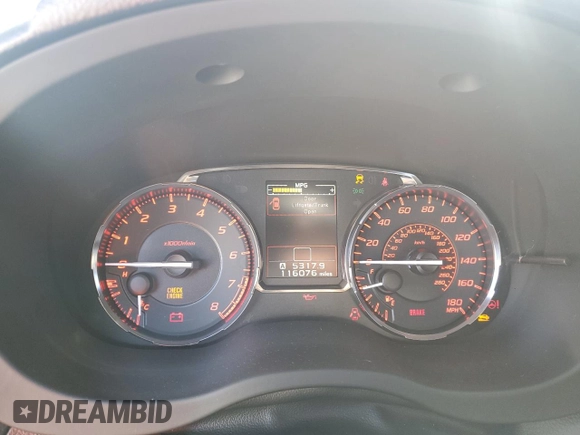 2015 Subaru WRX с VIN JF1VA1A68F9829887, выставлен на аукционе Copart как лот 52944445 с пробегом 116 076 миль миль и Списание • Salvage title. История ставок и продаж доступна на DreamBid. Изображение 9.