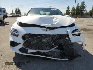 2023 Genesis G70 3.3T with VIN KMTG54TE3PU124511, listed as a Copart auction lot 74132184 with 2,534 mi miles and Salvage Title. Bid and sale history available at DreamBid. Image 5.