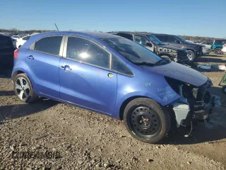 2012 Kia Rio EX with VIN KNADN5A37C6017112, listed as a Copart auction lot 81080564 with 180,897 mi miles and Salvage Title. Bid and sale history available at carsss.com. Image 4.