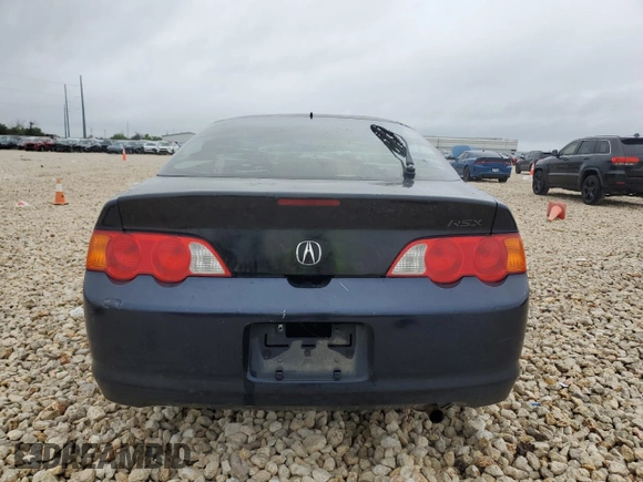 2002 Acura RSX Manual with VIN JH4DC53822C009788, listed as a Copart auction lot 50845835 with 0 mi miles and Salvage Title. Bid and sale history available at carsss.com. Image 6.