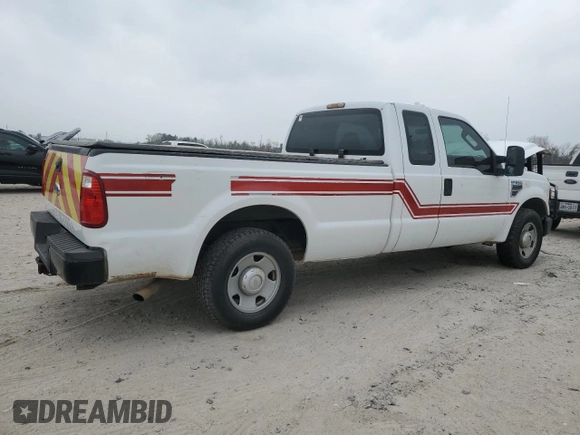2008 Ford F-250 XL with VIN 1FTSX20518EA44812, listed as a Copart auction lot 49331275 with 102,304 mi miles and Salvage title. Bid and sale history available at DreamBid. Image 3.