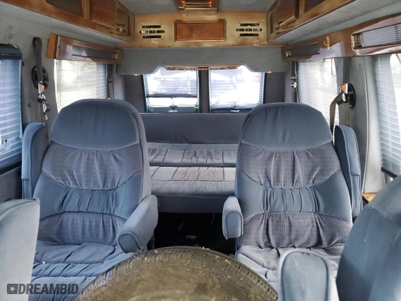 1996 Dodge Ram Van with VIN 2B6HB21Y8TK154864, listed as a Copart auction lot 80854714 with NaN miles and Salvage Title. Bid and sale history available at carsss.com. Image 10.