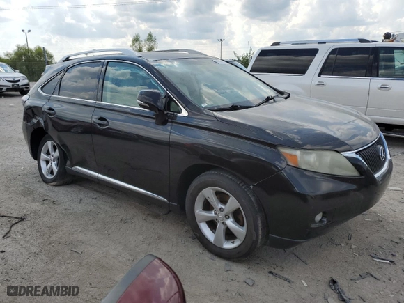 2010 Lexus RX 350 with VIN 2T2BK1BA0AC008665, listed as a Copart auction lot 69636474 with 187,609 mi miles and Salvage Title. Bid and sale history available at carsss.com. Image 4.