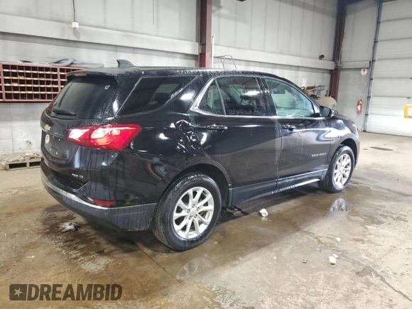 2020 Chevrolet Equinox LT with VIN 2GNAXUEV4L6207120, listed as a Copart auction lot 53399465 with 80,243 mi miles and Clean Title. Bid and sale history available at DreamBid. Image 3.