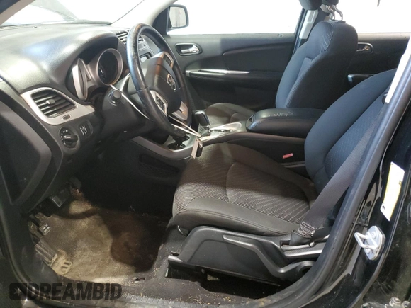 2017 Dodge Journey SE with VIN 3C4PDCABXHT506356, listed as a Copart auction lot 52409805 with 146,782 mi miles and Salvage Title. Bid and sale history available at DreamBid. Image 7.