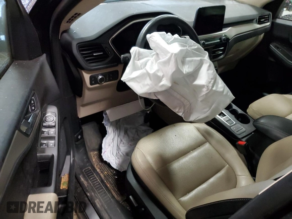 2020 Ford Escape SE Sport Hybrid with VIN 1FMCU9BZ9LUC47530, listed as a Copart auction lot 51611655 with Not provided miles and Salvage title. Bid and sale history available at DreamBid. Image 8.